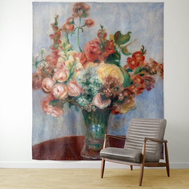 Pierre-Auguste Renoir - Flowers in a Vase Tapestry (In Situ)