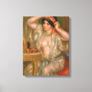 Pierre Auguste Renoir   Gabrielle at the Mirror Canvas Print