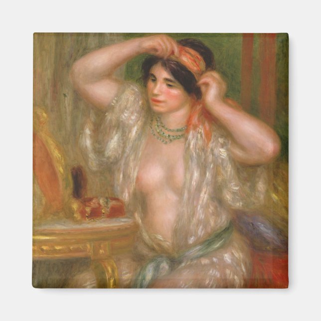 Pierre Auguste Renoir | Gabrielle at the Mirror Magnet (Front)