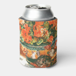 Pierre-Auguste Renoir Geraniums And Cats Can Cooler