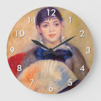 Pierre-Auguste Renoir - Girl with a Fan