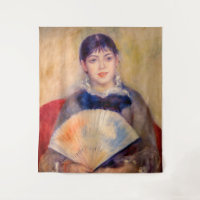 Pierre-Auguste Renoir - Girl with a Fan
