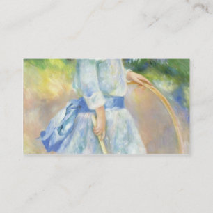 Pierre-Auguste Renoir- Girl with a Hoop Business Card