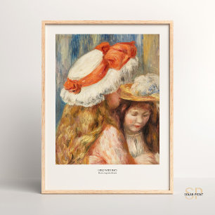 Pierre-Auguste Renoir Girls with Hats Art Print