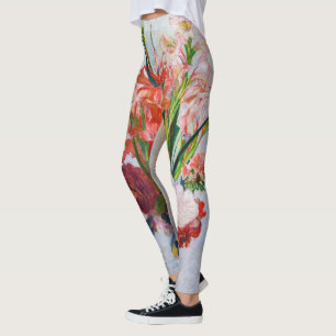 Pierre-Auguste Renoir - Gladioli Leggings