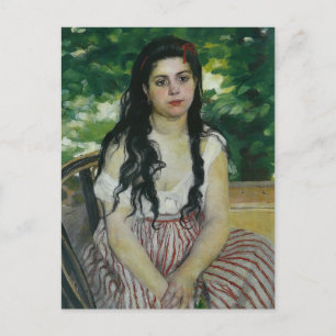 Pierre-Auguste Renoir- In summer (The Gypsy) Postcard