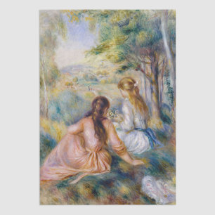 Pierre-Auguste Renoir - In the Meadow Tissue Paper