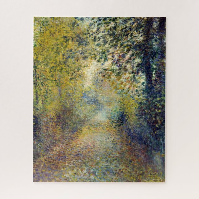 Pierre-Auguste Renoir - In the Woods Jigsaw Puzzle (Vertical)