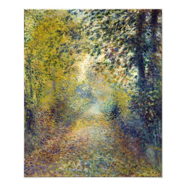 Pierre-Auguste Renoir - In the Woods Photo Print (Front)