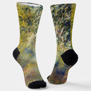 Pierre-Auguste Renoir - In the Woods Socks