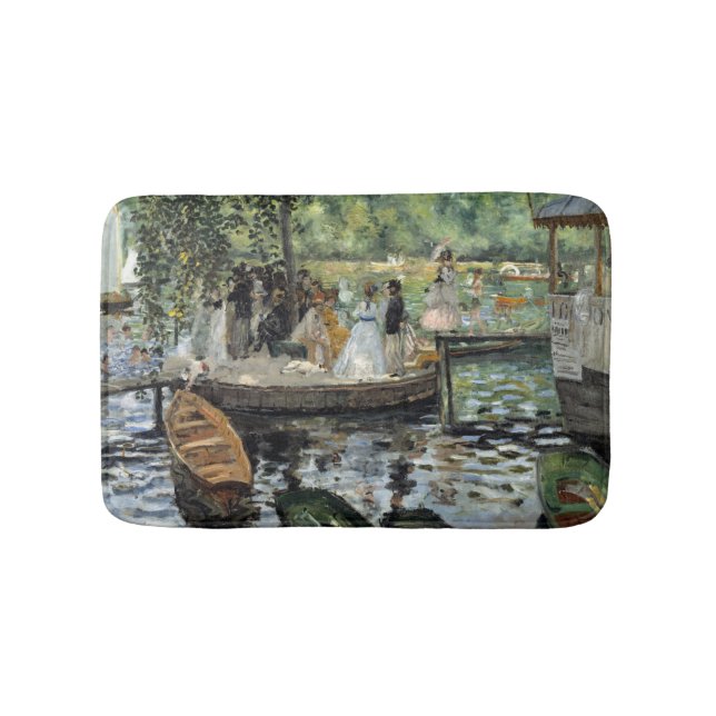 Pierre-Auguste Renoir - La Grenouillere Bath Mat (Front)