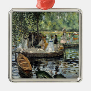 Pierre-Auguste Renoir - La Grenouillere Metal Tree Decoration