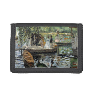 Pierre-Auguste Renoir - La Grenouillere Trifold Wallet
