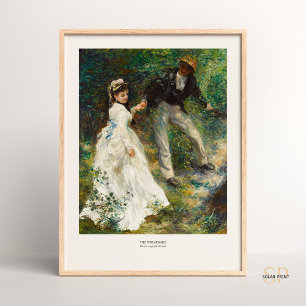 Pierre-Auguste Renoir La Promenade Art Print