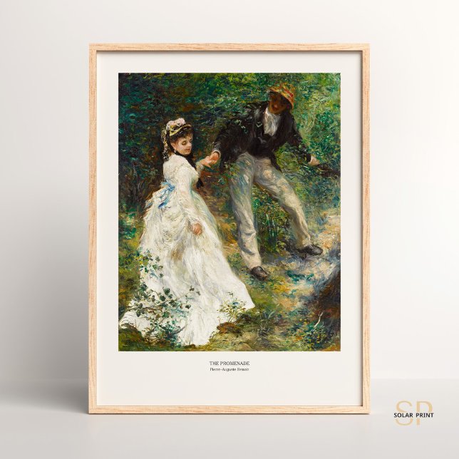 Pierre-Auguste Renoir La Promenade Art Print (Creator Uploaded)