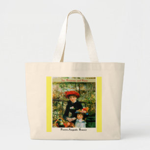 Pierre Auguste Renoir Large Tote Bag