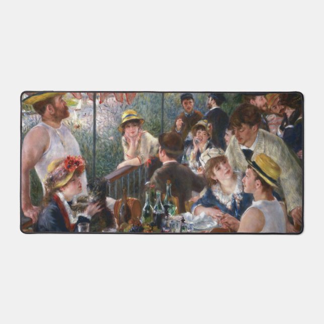 Pierre-Auguste Renoir - Luncheon of Boating Party Desk Mat (Front)