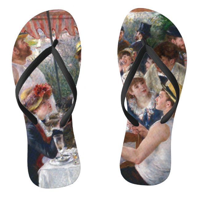 Pierre-Auguste Renoir - Luncheon of Boating Party Jandals (Footbed)