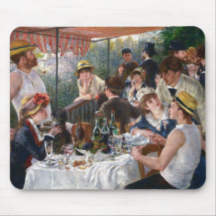 Pierre-Auguste Renoir - Luncheon of Boating Party Mouse Pad