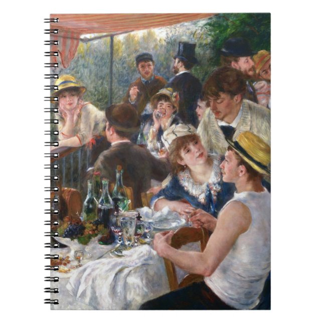 Pierre-Auguste Renoir - Luncheon of Boating Party Notebook (Front)