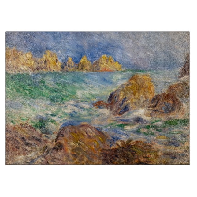 Pierre-Auguste Renoir - Marine, Guernesey Cutting Board (Front)