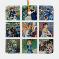 Pierre-Auguste Renoir - Masterpieces Grid Collage