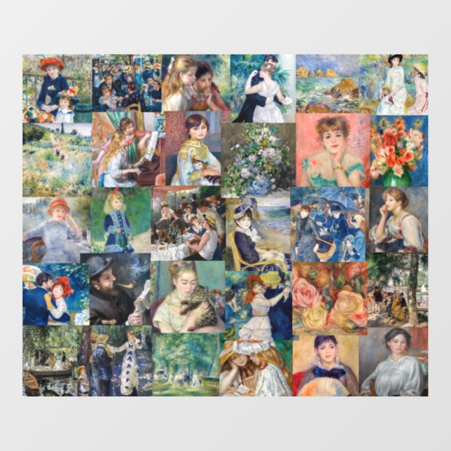 Pierre-Auguste Renoir - Masterpieces Patchwork (Sheet)
