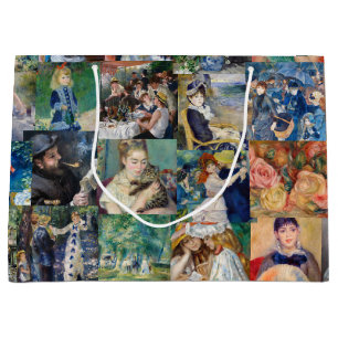 Pierre-Auguste Renoir - Masterpieces Patchwork Large Gift Bag
