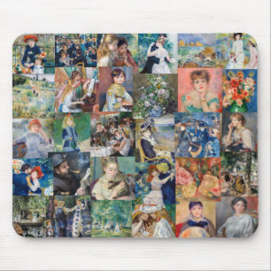 Pierre-Auguste Renoir - Masterpieces Patchwork Mouse Pad