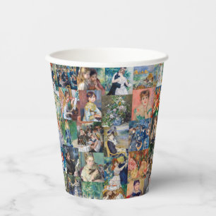 Pierre-Auguste Renoir - Masterpieces Patchwork Paper Cups