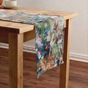 Pierre-Auguste Renoir - Masterpieces Patchwork Short Table Runner
