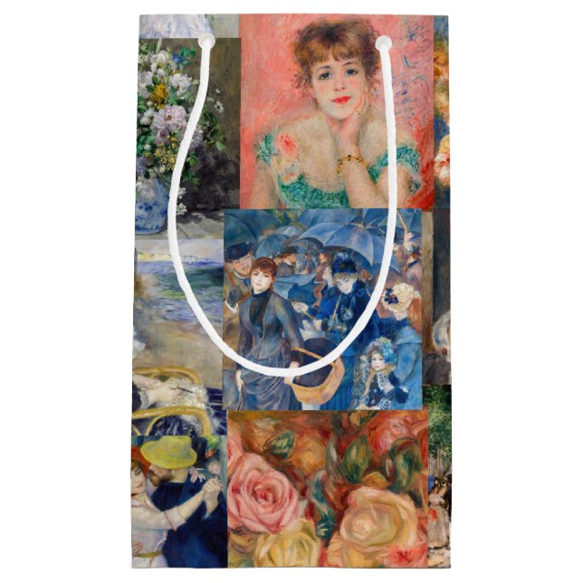 Pierre-Auguste Renoir - Masterpieces Patchwork Small Gift Bag (Front)