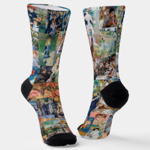 Pierre-Auguste Renoir - Masterpieces Patchwork Socks