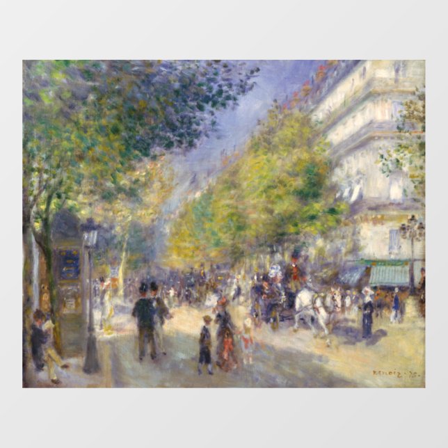 Pierre-Auguste Renoir - Paris, Grands Boulevards (Sheet)