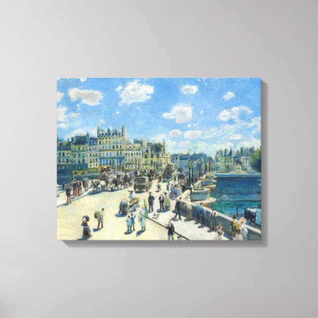 Pierre-Auguste Renoir - Paris, Pont-Neuf Canvas Print (Front)