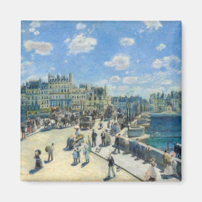 Pierre-Auguste Renoir - Paris, Pont-Neuf Magnet (Front)