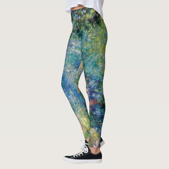 Pierre-Auguste Renoir - Path in the Forest Leggings (Left)
