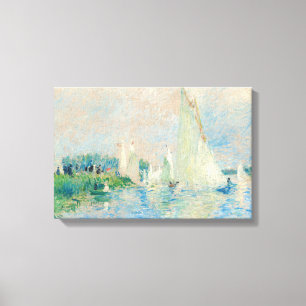 Pierre-Auguste Renoir - Regatta at Argenteuil Canvas Print