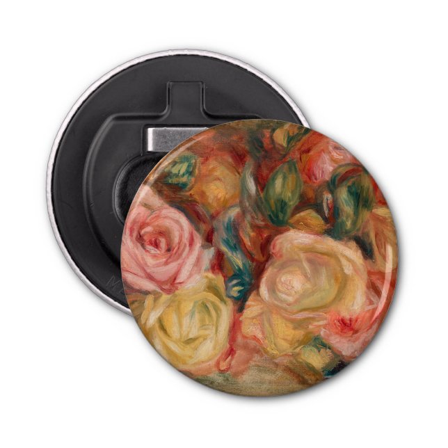 Pierre-Auguste Renoir - Roses Bottle Opener (Front)