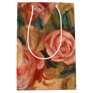 Pierre-Auguste Renoir - Roses Medium Gift Bag