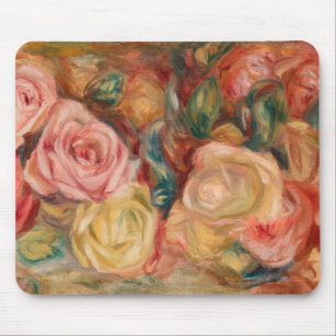 Pierre-Auguste Renoir - Roses Mouse Pad