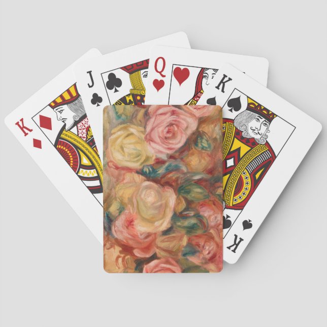 Pierre-Auguste Renoir - Roses Playing Cards (Back)