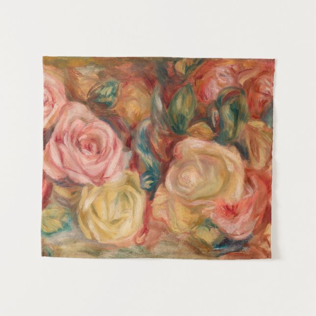 Pierre-Auguste Renoir - Roses Tapestry (Front (Horizontal))