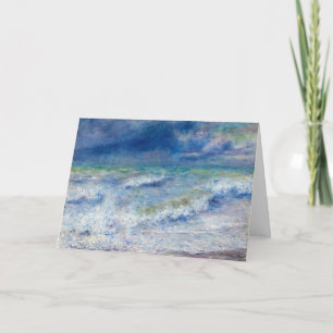 Pierre-Auguste Renoir - Seascape Card