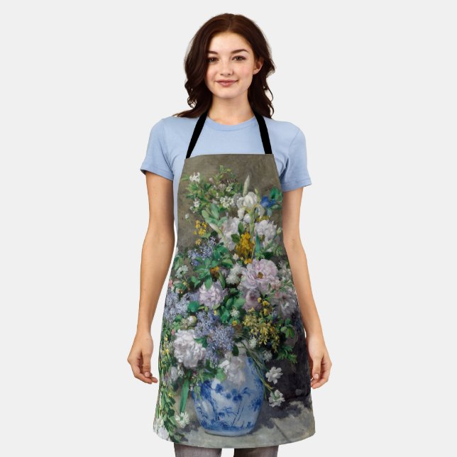 Pierre-Auguste Renoir - Spring Bouquet Apron (Worn)