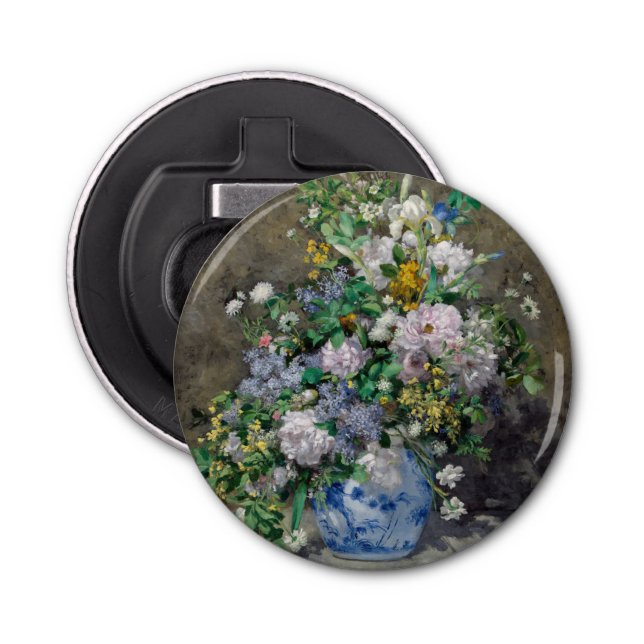 Pierre-Auguste Renoir - Spring Bouquet Bottle Opener (Front)