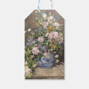 Pierre-Auguste Renoir Spring Bouquet     Gift Tags