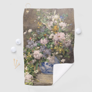 Pierre-Auguste Renoir Spring Bouquet     Golf Towel