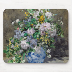 Pierre-Auguste Renoir - Spring Bouquet Mouse Pad