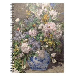 Pierre-Auguste Renoir Spring Bouquet Notebook